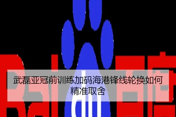 武磊亚冠前训练加码海港锋线轮换如何精准取舍